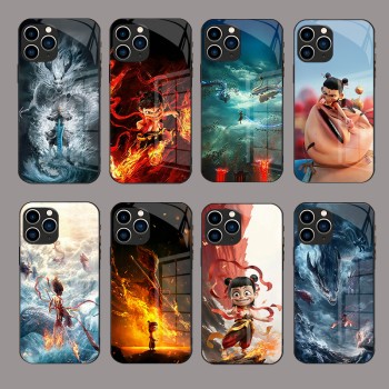 قابلة للتطبيق على iPhone16PRO Phone Case 15 Demonic Child القادمة إلى العالم 14 Fashion 13 All Inclusive 12 Glass 11 Scratch-Pracked X شاملة