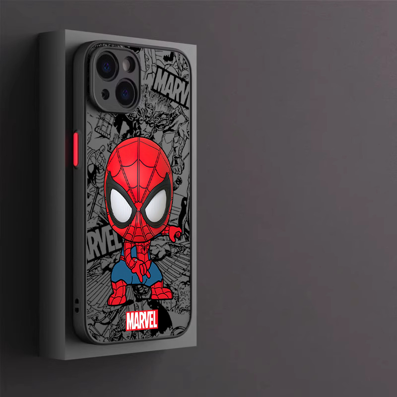 Marvel مناسبة لـ Apple 14Q الإصدار 13Plus العلامة التجارية العصرية XR Iron Man XS Spider-Man X Skin Feel Marvel مناسبة لـ Apple 14Q الإصدار 13Plus العلامة التجارية العصرية XR Iron Man XS Spider-Man X Skin Feel