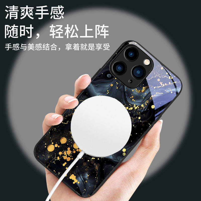 قابلة للتطبيق على Apple 15Pro Phone Case 13 Marble Pro Magnetic Excorption 14 Smudge 11 Gilding 12 Art 16 Advanced قابلة للتطبيق على Apple 15Pro Phone Case 13 Marble Pro Magnetic Excorption 14 Smudge 11 Gilding 12 Art 16 Advanced
