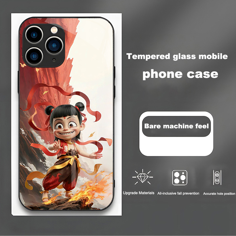 قابلة للتطبيق على iPhone16PRO Phone Case 15 Demonic Child القادمة إلى العالم 14 Fashion 13 All Inclusive 12 Glass 11 Scratch-Pracked X شاملة قابلة للتطبيق على iPhone16PRO Phone Case 15 Demonic Child القادمة إلى العالم 14 Fashion 13 All Inclusive 12 Glass 11 Scratch-Pracked X شاملة