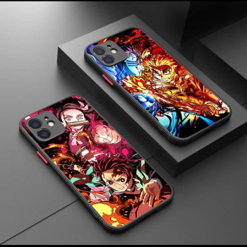 شيطان سلاير: Blade مناسب لـ iPhone11 anime 7 شامل XR Nezuko XS Purgatory Apricot 8 aliexpress