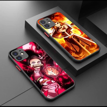 شيطان سلاير: Blade مناسب لـ iPhone11 anime 7 شامل XR Nezuko XS Purgatory Apricot 8 aliexpress