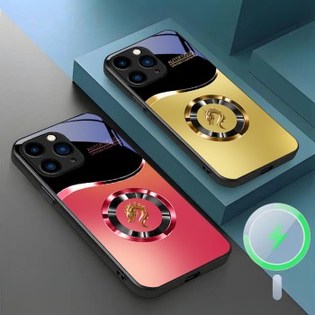 ينطبق على Apple 16Plus Ring 12 Gragient Dragon Head Pro Magnetic شفطًا ممغنطيًا 15 غطاء كامل 14