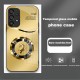 مناسبة لـ Samsung S25 CASE S24 National Trend S23 Business S22 Golden Ring Zodiac Plus Drassing Glass Vall-Instlicive