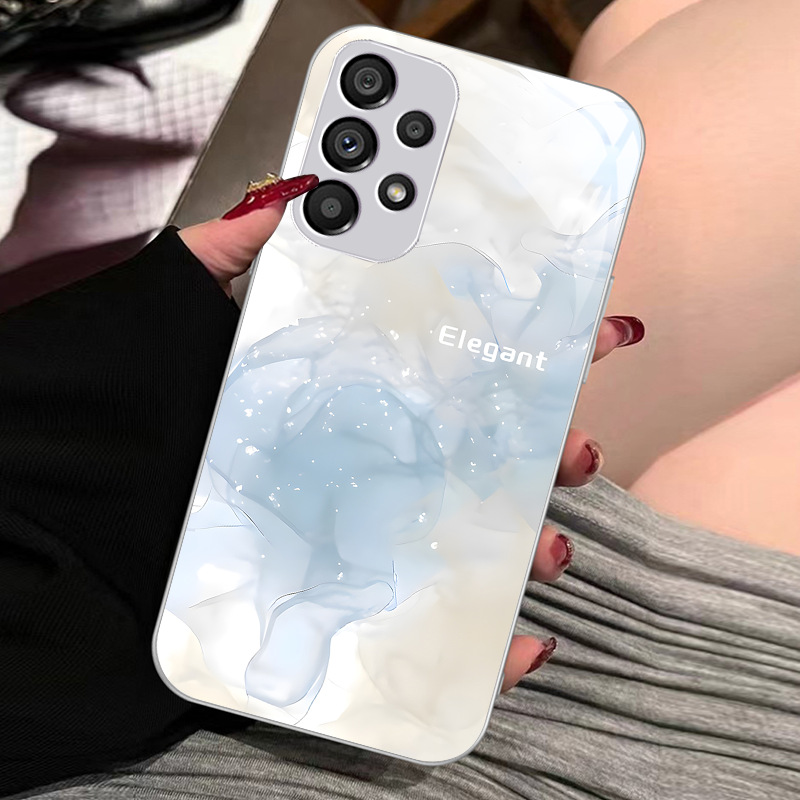 مناسبة لـ Samsung S9 تقديم حالة الهاتف المحمول S21 Niche Creative S10 Lradient Color S11e Liquid Glass Head مناسبة لـ Samsung S9 تقديم حالة الهاتف المحمول S21 Niche Creative S10 Lradient Color S11e Liquid Glass Head