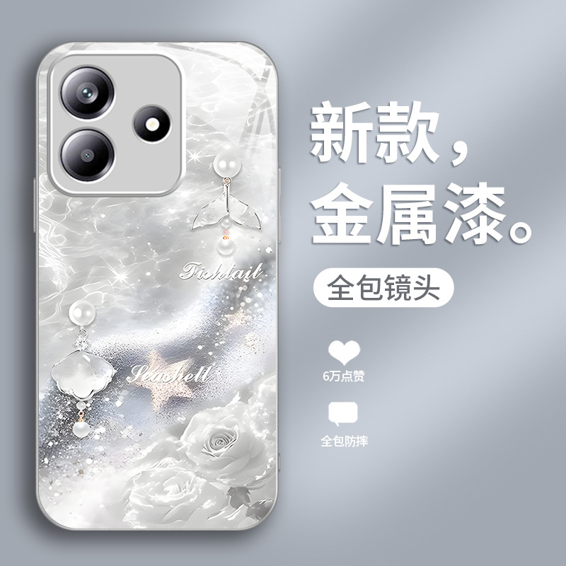 ينطبق على Redmi Note9 Case Mobile Phone K30 Fantasy K40 Pearl Wave K50 Rose K60 Liquid K70 Beautiful ينطبق على Redmi Note9 Case Mobile Phone K30 Fantasy K40 Pearl Wave K50 Rose K60 Liquid K70 Beautiful