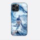 ينطبق على Apple 16 Mobile Phone Case 15 Comic المحلي 14 Nezha 13 Demon Child 12 Plus Plus Plus Glass Pro anti fall and scratch