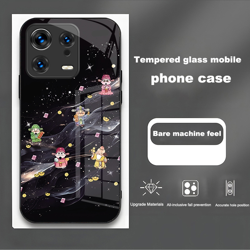 مناسبة لـ Xiaomi 15Pro God of Wealth Mobile Case Get Rich Mix4 كل ما أريد أن أصبح C40 Grich C55 Glass مناسبة لـ Xiaomi 15Pro God of Wealth Mobile Case Get Rich Mix4 كل ما أريد أن أصبح C40 Grich C55 Glass