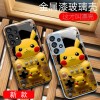 مناسبة لـ Samsung S10 Pikachu S20 Gaming Console S22 Cartoon Fe Glass Shell بالإضافة مناسبة لـ Samsung S10 Pikachu S20 Gaming Console S22 Cartoon Fe Glass Shell بالإضافة