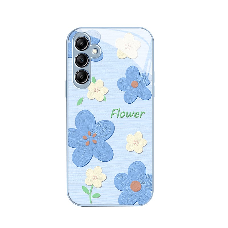 مناسبة ل Samsung A32 Phone Case A14 Glass A20 Flower مناسبة ل Samsung A32 Phone Case A14 Glass A20 Flower