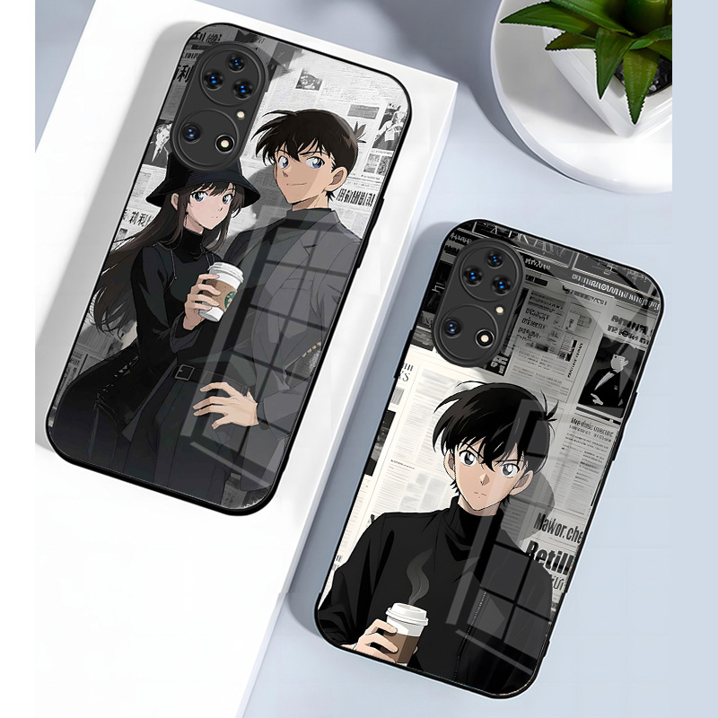 ينطبق على Huawei P80 Case Mobile Phone Case P70 Cartoon P60 Newspaper Conan X70i Xiaolan X60 زوجين Mate70 ينطبق على Huawei P80 Case Mobile Phone Case P70 Cartoon P60 Newspaper Conan X70i Xiaolan X60 زوجين Mate70