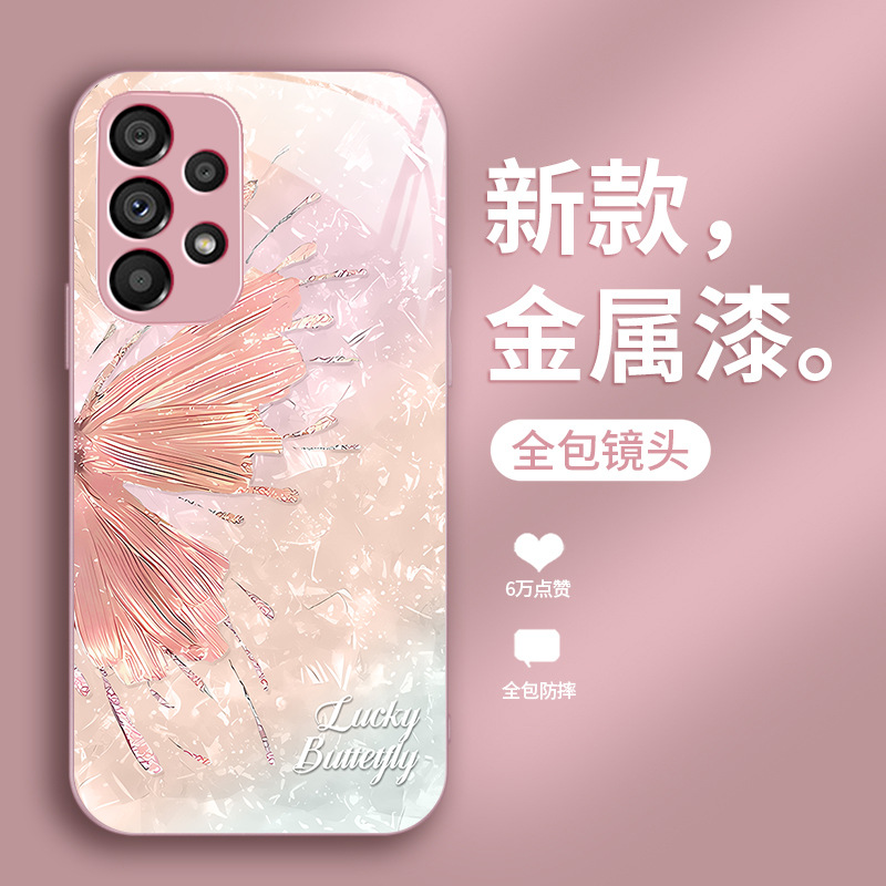 مناسبة لـ Samsung S20FE Lucky Butterfly 22ins Wind S8 Bradient S21 Creative 40 شاملة تمامًا لضادة السائل الفائق المضاد للسقوط مناسبة لـ Samsung S20FE Lucky Butterfly 22ins Wind S8 Bradient S21 Creative 40 شاملة تمامًا لضادة السائل الفائق المضاد للسقوط