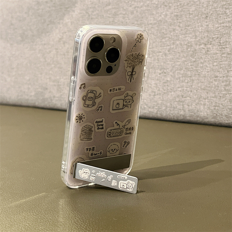 نمط نص الرسوم المتحركة على النمط الكوري INS مناسب لـ iPhone17 Apple 16 Promax/15/14 حالة الهاتف المحمول نموذج جديد نمط نص الرسوم المتحركة على النمط الكوري INS مناسب لـ iPhone17 Apple 16 Promax/15/14 حالة الهاتف المحمول نموذج جديد
