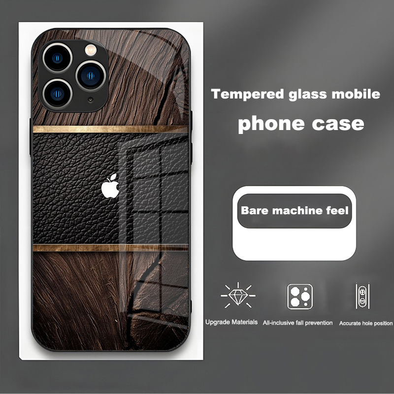 تنطبق على Apple 17 Apple Phone Case 16 Wood Grain Leather Pro Apple Pattern 15 Smoke 14 Glass 13 تنطبق على Apple 17 Apple Phone Case 16 Wood Grain Leather Pro Apple Pattern 15 Smoke 14 Glass 13