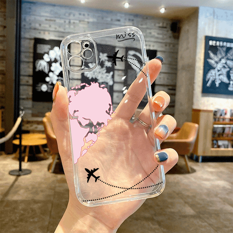 نموذج الزوجين مناسب لـ Apple 15Pro Love Max Transparent بالإضافة نموذج الزوجين مناسب لـ Apple 15Pro Love Max Transparent بالإضافة