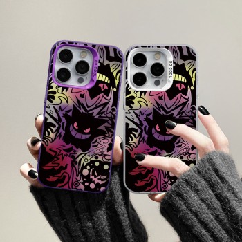 مناسبة لـ Apple 11pro Phone Case 12 Xiao Genggui 13 Trendy Brand 14 Color Silver 15 Pokémon 16 Animation 7