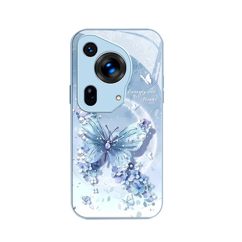 فراشة ضوء القمر تنطبق على Huawei P80 Mobile Case P70 الإبداعي زهرة P60ins النمط P50 Advanced Feel P40 Liquid فراشة ضوء القمر تنطبق على Huawei P80 Mobile Case P70 الإبداعي زهرة P60ins النمط P50 Advanced Feel P40 Liquid