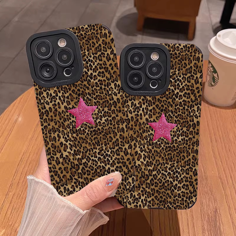 نجم Leopard-Print 17 17air مناسب لـ Apple 17Promax 17Pro 16Pro Case 16Promax نجم Leopard-Print 17 17air مناسب لـ Apple 17Promax 17Pro 16Pro Case 16Promax