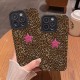 نجم Leopard-Print 17 17air مناسب لـ Apple 17Promax 17Pro 16Pro Case 16Promax