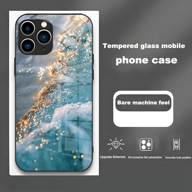 المياه المتدفقة والذهب مناسبة لـ Apple 14 بالإضافة إلى Zhaocai Max Glass Pro Product Hot Product Proplus Internet Celebrity 7/8 Sene المياه المتدفقة والذهب مناسبة لـ Apple 14 بالإضافة إلى Zhaocai Max Glass Pro Product Hot Product Proplus Internet Celebrity 7/8 Sene
