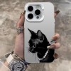 جراب قلادة القطة السوداء لهواتف ايفون Apple 16Pro وiPhone 15 Pro Premium و14 Pro 13 Pro جراب قلادة القطة السوداء لهواتف ايفون Apple 16Pro وiPhone 15 Pro Premium و14 Pro 13 Pro