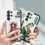 قطعة واحدة مناسبة لشركة Samsung S22 Anime S23Puls Luffy A32 Zoro Ultra Eye Shell Plus Plus