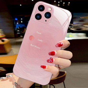 قابلة للتطبيق على Apple 16 Promax Phone Case 15 Metal Paint 14 Women's Model 13 Fruit 12 Creative 11 Smudge XR Package Full Package