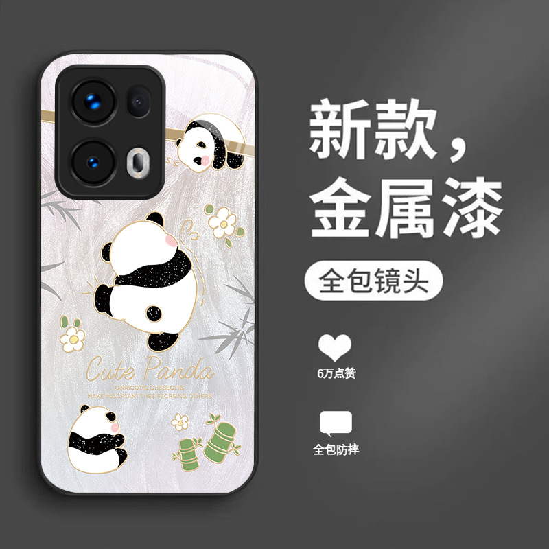 ينطبق على OPPOFINDX8 للهاتف المحمول A93 Cartoon Panda A11 CUTE A8 Feather Yarn A97 Super Boof Looking Pro Liquid ينطبق على OPPOFINDX8 للهاتف المحمول A93 Cartoon Panda A11 CUTE A8 Feather Yarn A97 Super Boof Looking Pro Liquid