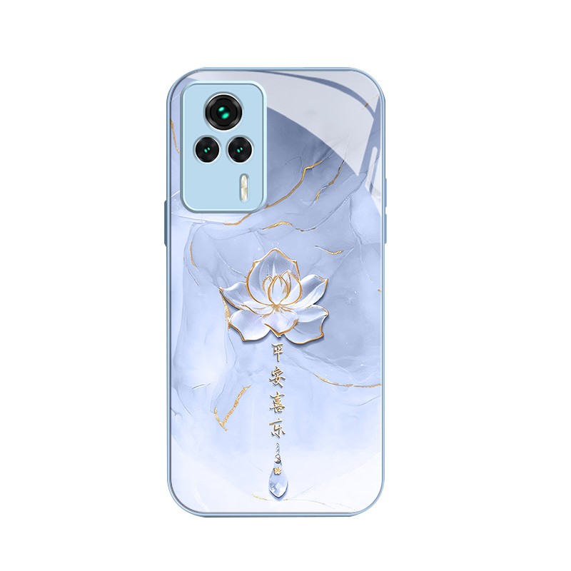 الحبر والمياه Joy Lotus مناسبة للأرز الأحمر Note13 Case Mobile Phone Case K80 High-end Sense K70 الصينية 4x الأزياء الزجاجية الحبر والمياه Joy Lotus مناسبة للأرز الأحمر Note13 Case Mobile Phone Case K80 High-end Sense K70 الصينية 4x الأزياء الزجاجية