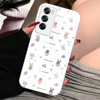 قابلة للتطبيق على OppofIndx8 Mobile Phone Case X7 Cartoon X6 فحص Cat Pro Bear A93 Party A2 Glass Package Full Package