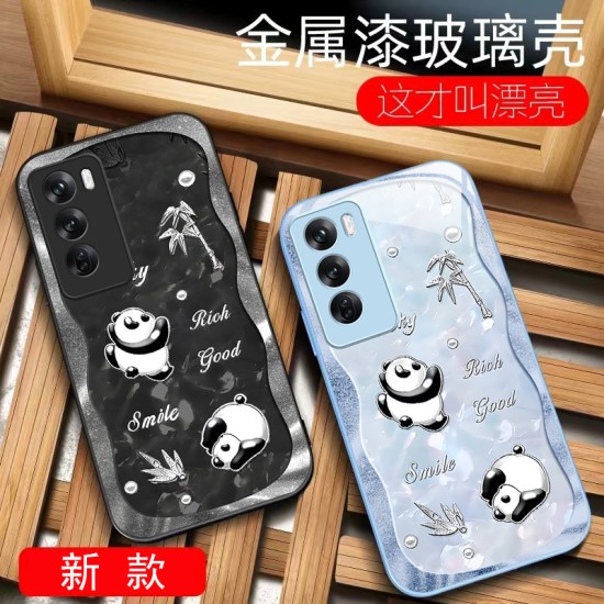 ينطبق على OPPOA37 للهاتف المحمول A11 Glass A16 Ice Feel A1K Cute X7 Panda A2Pro Hight A91 Creative
