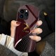 ينطبق على Apple 11/12 Yilu Jixiang 13 Oval 14 Wood Grain 15 Polka Dot بالإضافة