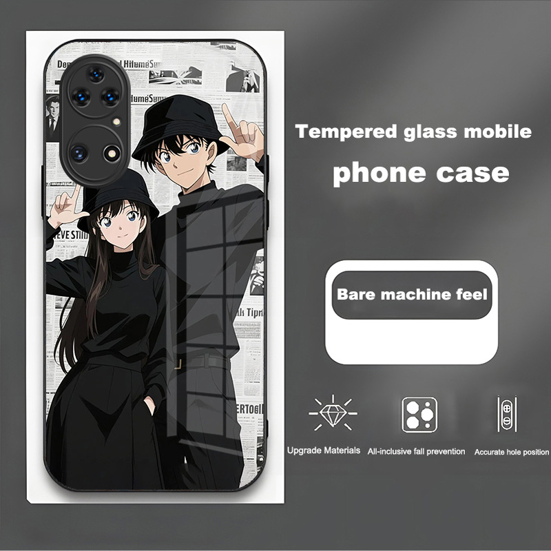 ينطبق على Huawei P80 Case Mobile Phone Case P70 Cartoon P60 Newspaper Conan X70i Xiaolan X60 زوجين Mate70 ينطبق على Huawei P80 Case Mobile Phone Case P70 Cartoon P60 Newspaper Conan X70i Xiaolan X60 زوجين Mate70