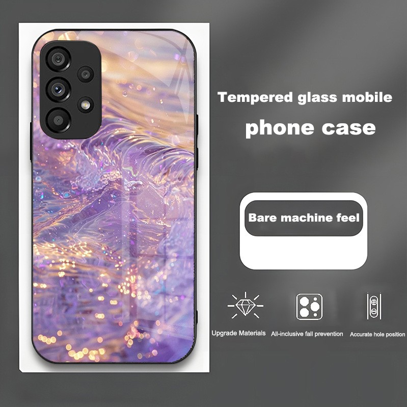 الماء المتدفق والذهب مناسبان لـ Samsung S21 Zhaocai S Glass Ultra Hot بالإضافة الماء المتدفق والذهب مناسبان لـ Samsung S21 Zhaocai S Glass Ultra Hot بالإضافة