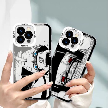ينطبق على Apple 14 Naruto 15/14 Naruto 13/12 Uchiha Itachi Pro Comic Comic XS الشفافة 7/8 Anti-Fall