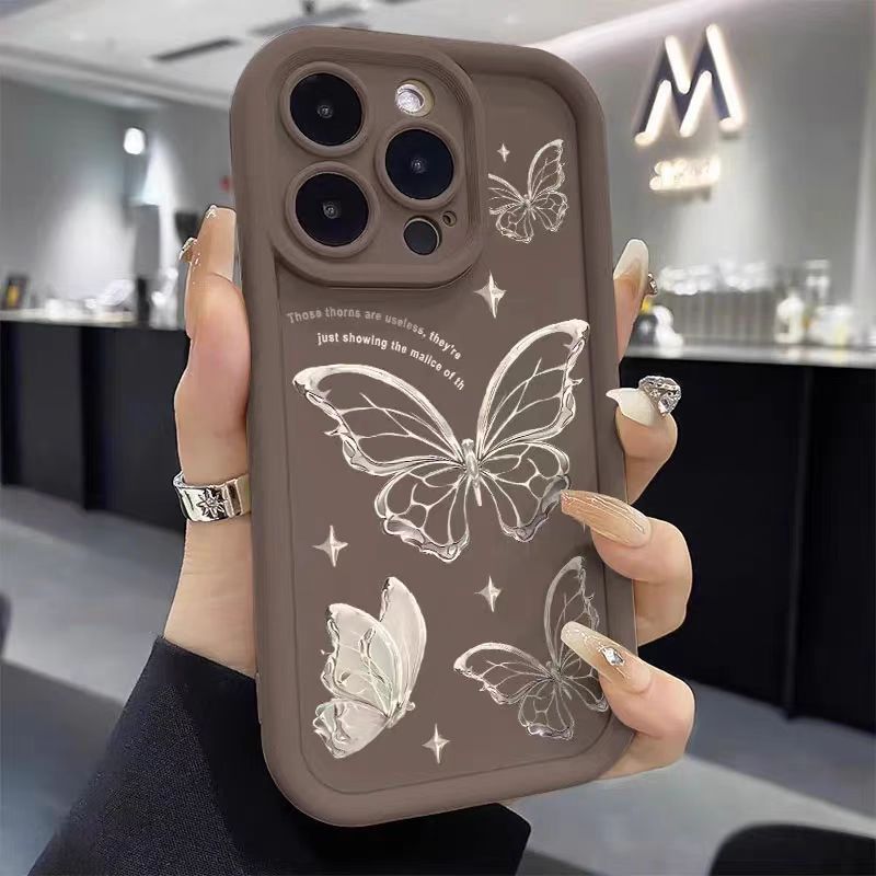 فراشة بسيطة مناسبة ل Samsung S25ultra S25 S24ULTRA A15 A55 CASE SAMSUNG S24 فراشة بسيطة مناسبة ل Samsung S25ultra S25 S24ULTRA A15 A55 CASE SAMSUNG S24