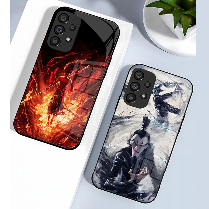 مناسبة لـ Samsung S25 Case S24 Comic Comic S23 Nezha S22 Devil S21 Glass Class S20 مكافحة السقوط ومضاد للخلع مناسبة لـ Samsung S25 Case S24 Comic Comic S23 Nezha S22 Devil S21 Glass Class S20 مكافحة السقوط ومضاد للخلع