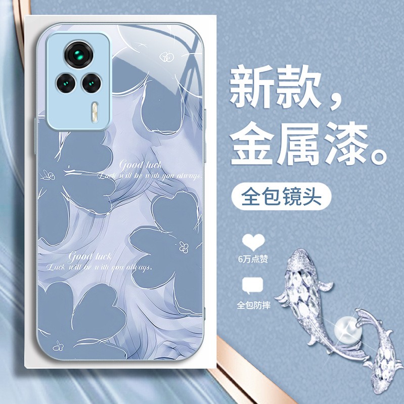 SMUDGE CAMELLIA مناسبة لـ Redmi K80 CASE Mobile Phone K70 Light Luxury Retro Pro Fashion Trendy Trendy K40 Full-In-Fall SMUDGE CAMELLIA مناسبة لـ Redmi K80 CASE Mobile Phone K70 Light Luxury Retro Pro Fashion Trendy Trendy K40 Full-In-Fall