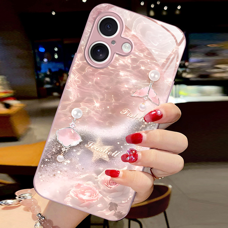 تنطبق على Apple 17 Air Mobile Phone Case 16 Fantasy 15 Pearl 14 Rose 13 Liquid 12 Beautiful 7 anti fall تنطبق على Apple 17 Air Mobile Phone Case 16 Fantasy 15 Pearl 14 Rose 13 Liquid 12 Beautiful 7 anti fall