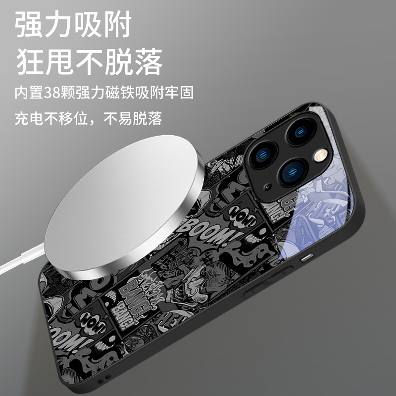 تنطبق على Apple 14 Promax Phone Case 15 Trendy Brand Graffiti 16 Creative 11 Personality 12 Magnetic 13 Bradient Weird تنطبق على Apple 14 Promax Phone Case 15 Trendy Brand Graffiti 16 Creative 11 Personality 12 Magnetic 13 Bradient Weird