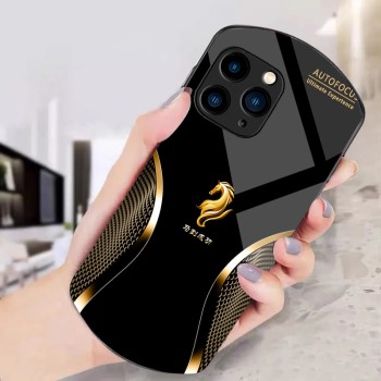 ينطبق على Apple 11/12 Zodiac 13 Oval 14 مربع 7 Glass Pro