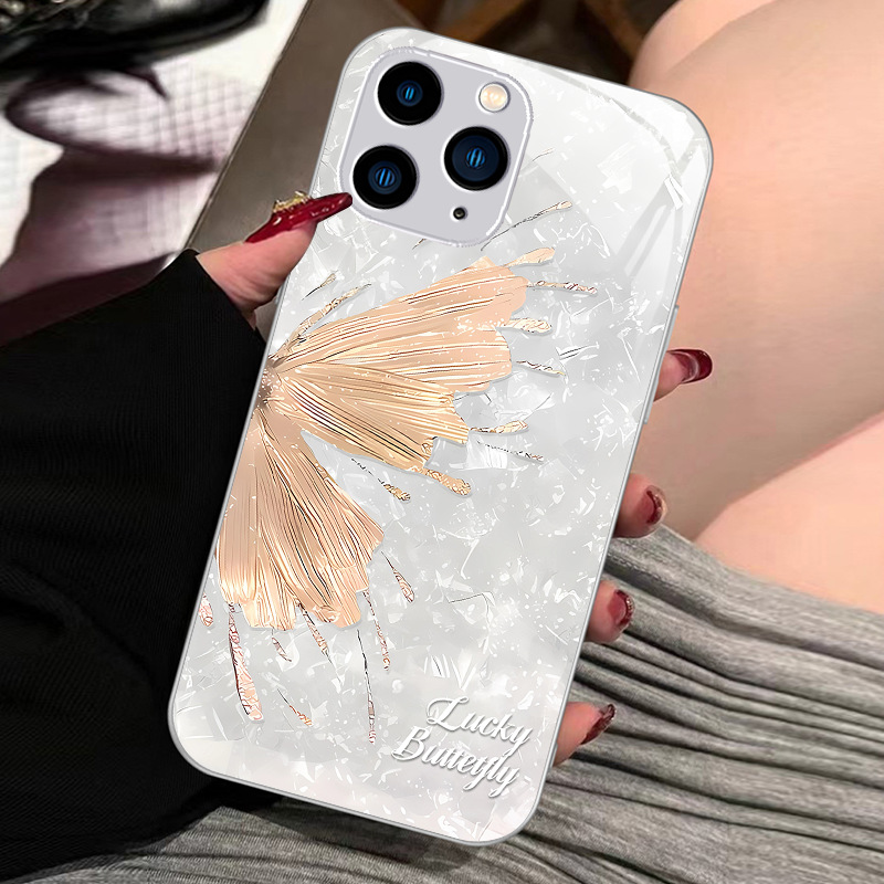 ينطبق على Apple 7/8 Plus Lucky Butterfly 14ins Wind 15 Lradient 13 Creative 12 Comple Coverage Anti-Fall 13 Liquid SE ينطبق على Apple 7/8 Plus Lucky Butterfly 14ins Wind 15 Lradient 13 Creative 12 Comple Coverage Anti-Fall 13 Liquid SE