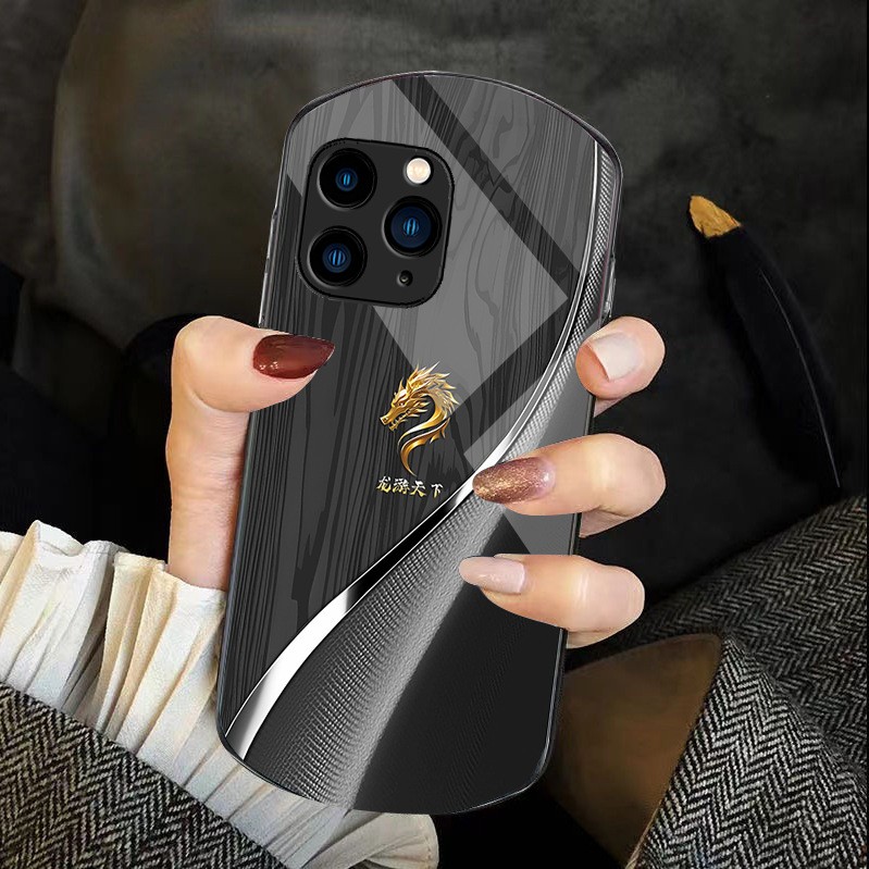 ينطبق على Apple 15Promax Longyou Tianxia 14/13 Oval Pro Wood Grain 11 Simple XR Meteor XS Glass Model ينطبق على Apple 15Promax Longyou Tianxia 14/13 Oval Pro Wood Grain 11 Simple XR Meteor XS Glass Model