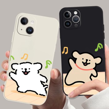 قابلة للتطبيق على iPhone 13 Phone Case 12 Line Puppy 11 Cute 16 Rubik's Cube XS Creative X Drink Beer Prop