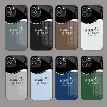 ينطبق على Apple 16Pro 15 Simple Plus Inspirational Pro Smile Xsmax Life 7/8 حالة الهاتف المحمول