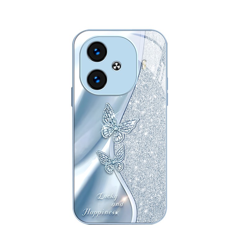 مناسبة لحالة الهاتف المحمول VIVOS20 S19 Crystal Flash Butterfly S18 Metal Liquid S17 Lucky S16 شامل S12 المضاد للسقوط مناسبة لحالة الهاتف المحمول VIVOS20 S19 Crystal Flash Butterfly S18 Metal Liquid S17 Lucky S16 شامل S12 المضاد للسقوط