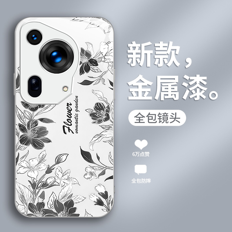 مناسبة لـ Huawei P80 Case Mobile Phone Case P70 Flower P60 Small Fresh GT Painted Pro Light Light Liquid P40 Full Package مناسبة لـ Huawei P80 Case Mobile Phone Case P70 Flower P60 Small Fresh GT Painted Pro Light Light Liquid P40 Full Package