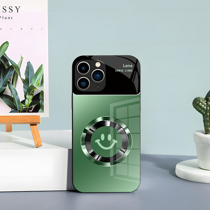 ينطبق على Apple 17 Mobile Phone Case 15 Simplified 14 Smiling Face 13 Lradient Color 12 Glass 11 Hading Plus Inclusive anti Fall ينطبق على Apple 17 Mobile Phone Case 15 Simplified 14 Smiling Face 13 Lradient Color 12 Glass 11 Hading Plus Inclusive anti Fall