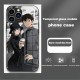 ينطبق على Apple 16Plus Mobile Case 15 Cartoon 14 Newspaper Conan 13 Xiaolan 12 زوجين 11 زجاج XS Love