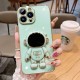 مناسبة ل Samsung A55 A53 A15 Case Phone Case lelectroplated Stand A22 A32 A53 A34 Soft Case